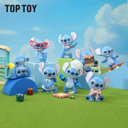 Stitch "Hello Stitch" Series Flocked Figure Blind Box