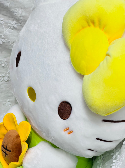 Sanrio Licensed Sunflower Hello Kitty Plush