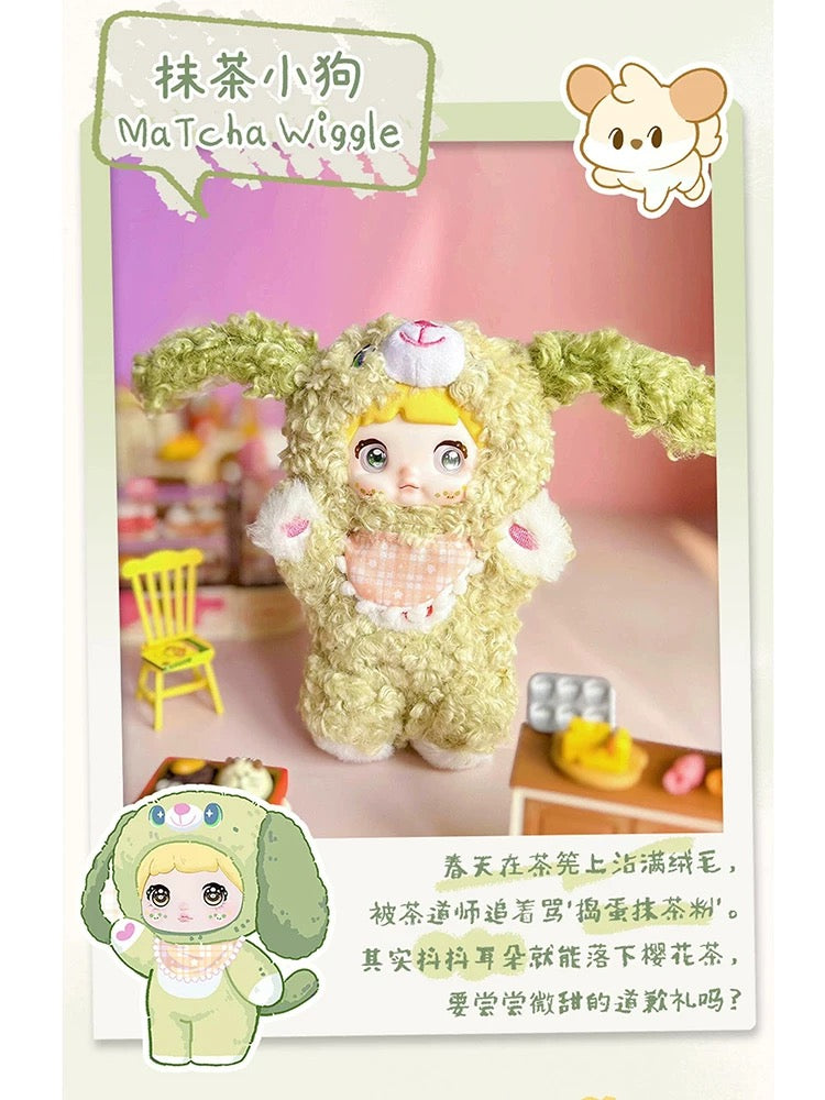 NOMMI Puppy Diary Series Soft Vinyl Plush Keychain