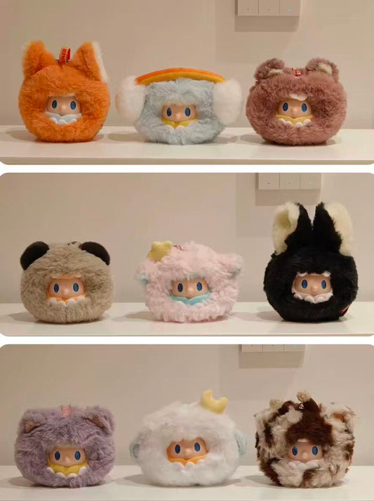 Farmer Bob MINI Night Monster Series Plush Keychain Blind Box