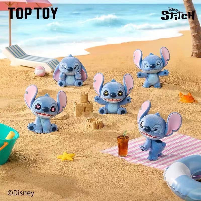 Stitch MINI Fluffy Series Flocked Figure Blind Bag