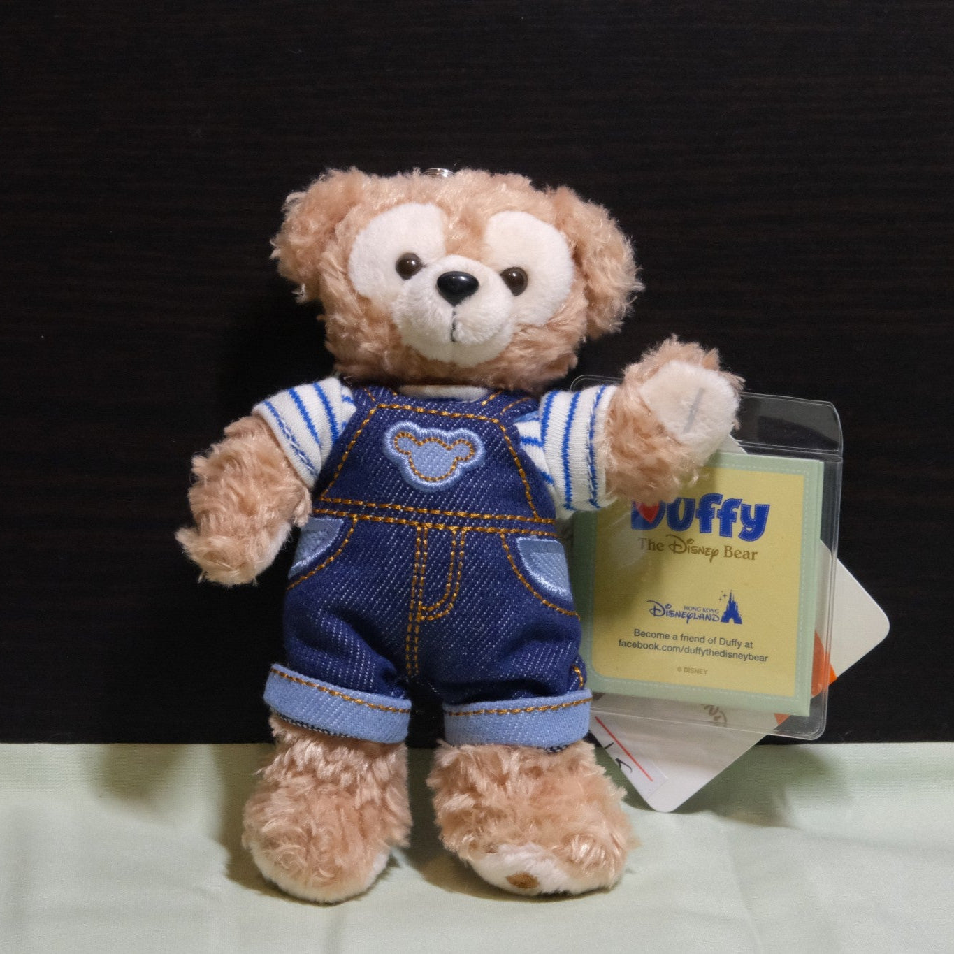 2024 Hong Kong Disneyland Denim Plush Keychains