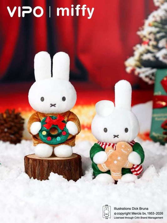 VIPO x Miffy Christmas Plush Keychain Blind Box