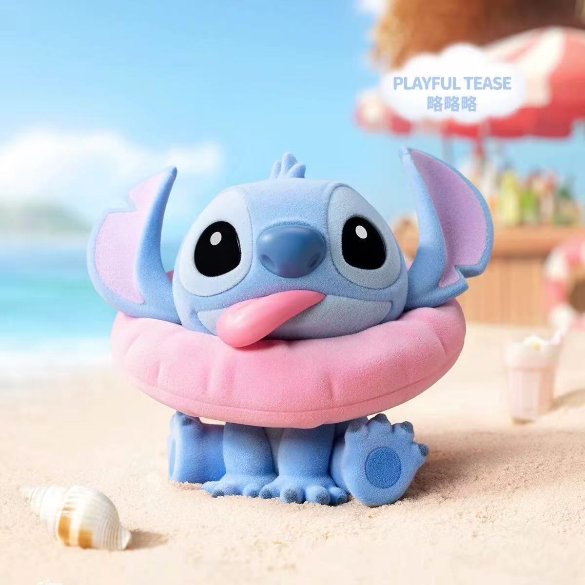 Stitch Sweet Pink Series Flocked Figure Blind Box