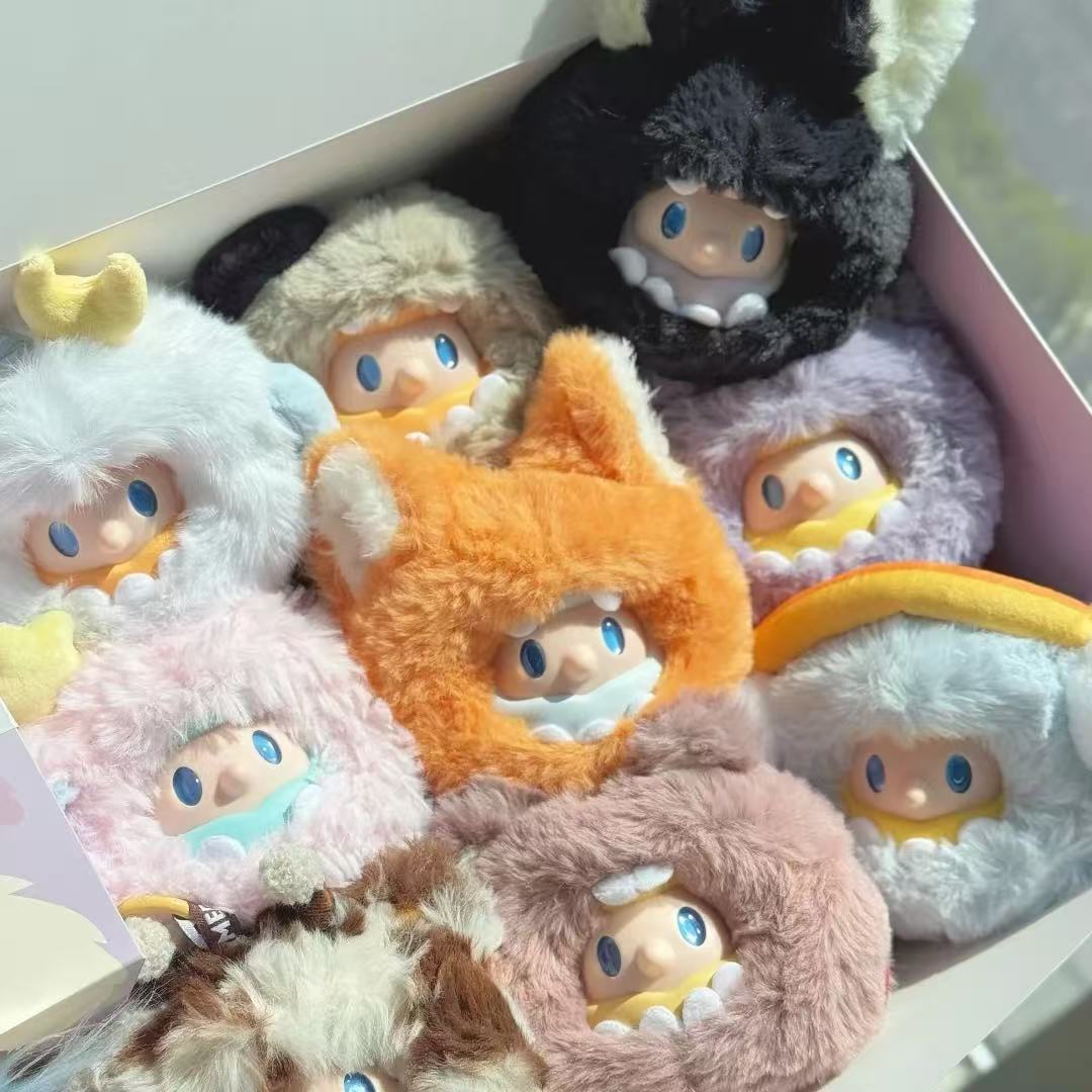 Farmer Bob MINI Night Monster Series Plush Keychain Blind Box
