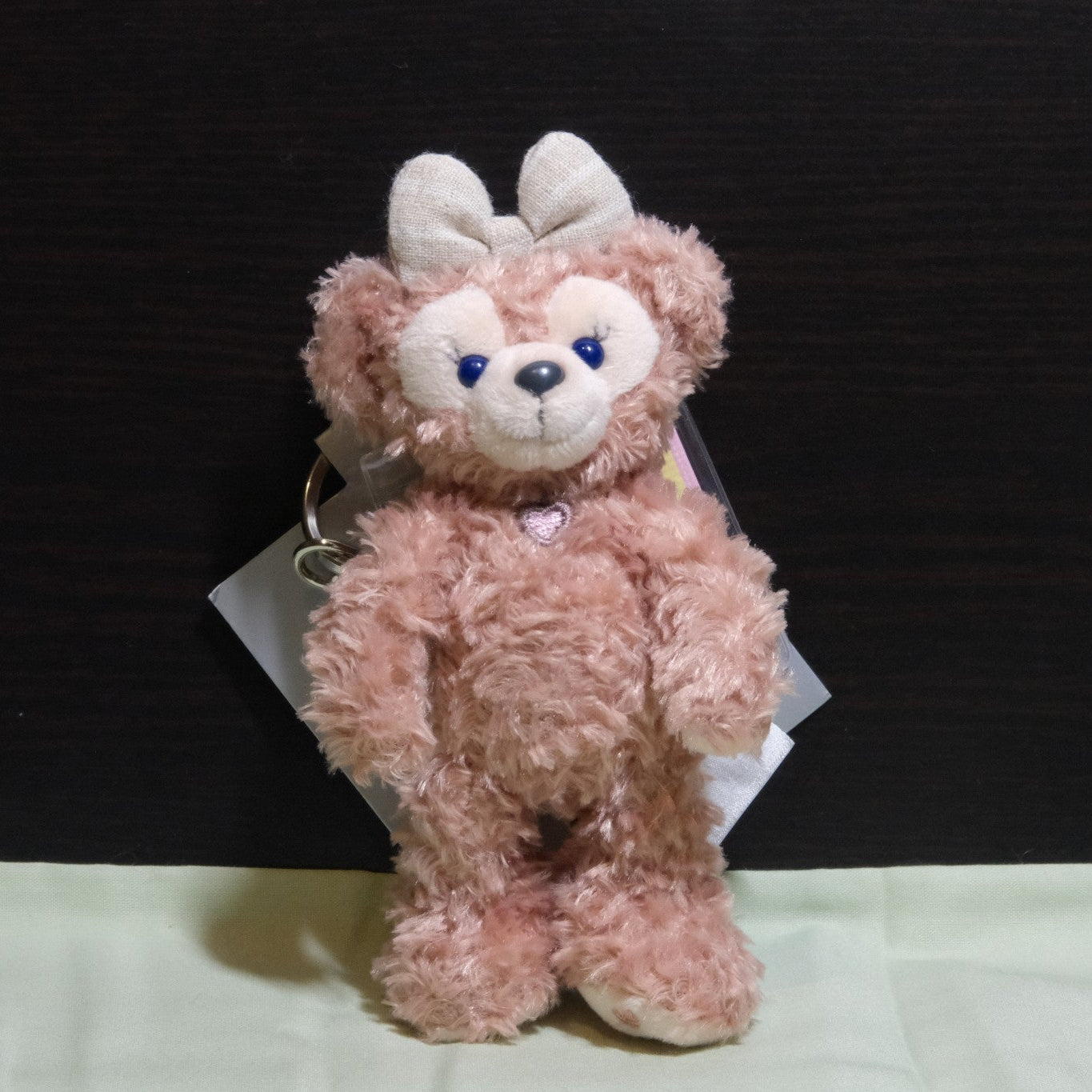 Shanghai Disneyland Standing Duffy & ShellieMay Plush Keychain