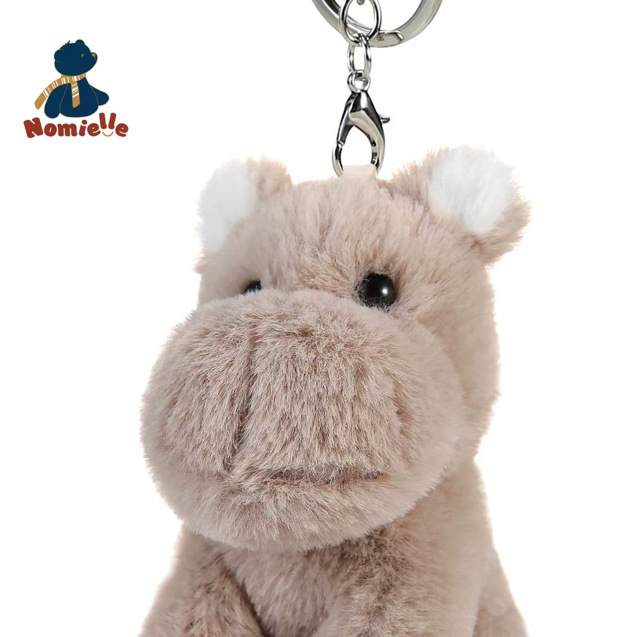 Nomielle Teapot Hippo Pendant Bag Charm