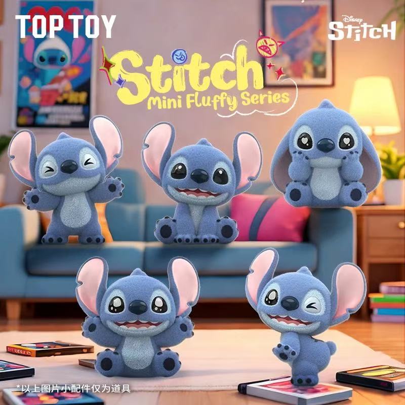 Stitch MINI Fluffy Series Flocked Figure Blind Bag