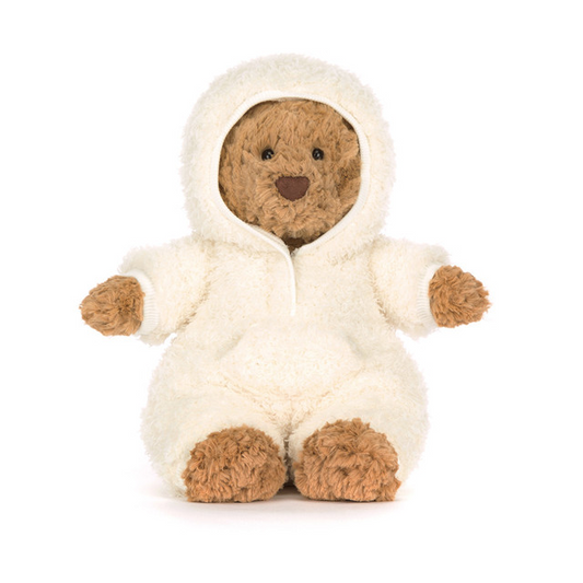 Jellycat Bartholomew Bear All-in-one Outfit