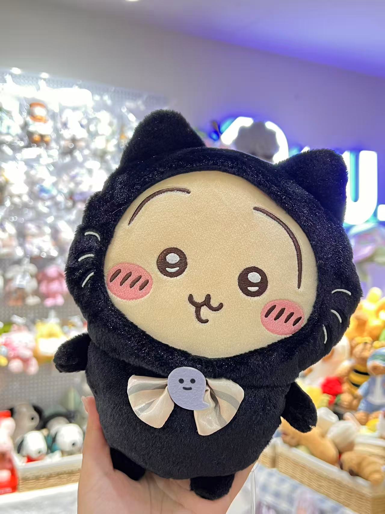 ✨JAPAN CHIIKAWA✨ Black Cat Usagi Plush Doll