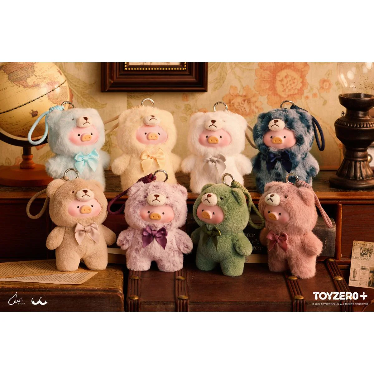LULU The Piggy Vintage Teddy Shop Vinyl Face Blind Box