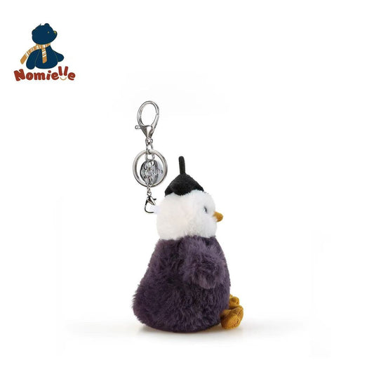 Nomielle Eggplant Chicken Pendant Bag Charm