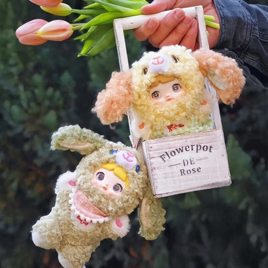 NOMMI Puppy Diary Series Soft Vinyl Plush Keychain