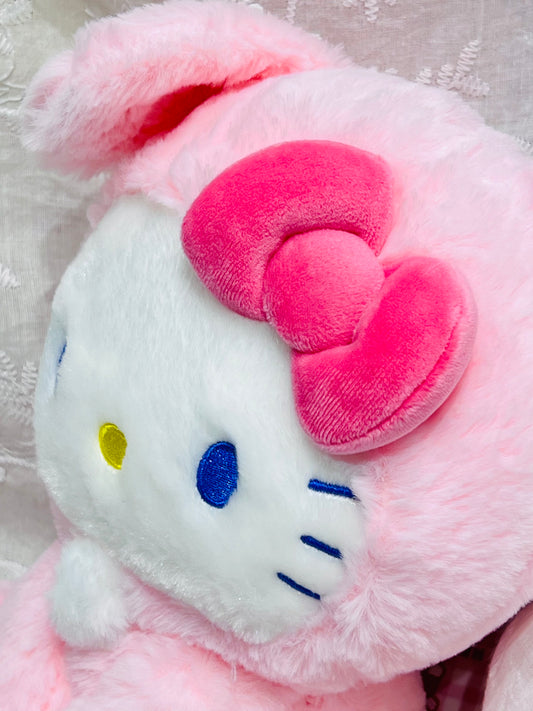 Sanrio Licensed Pink Rabbit Hello Kitty Plush