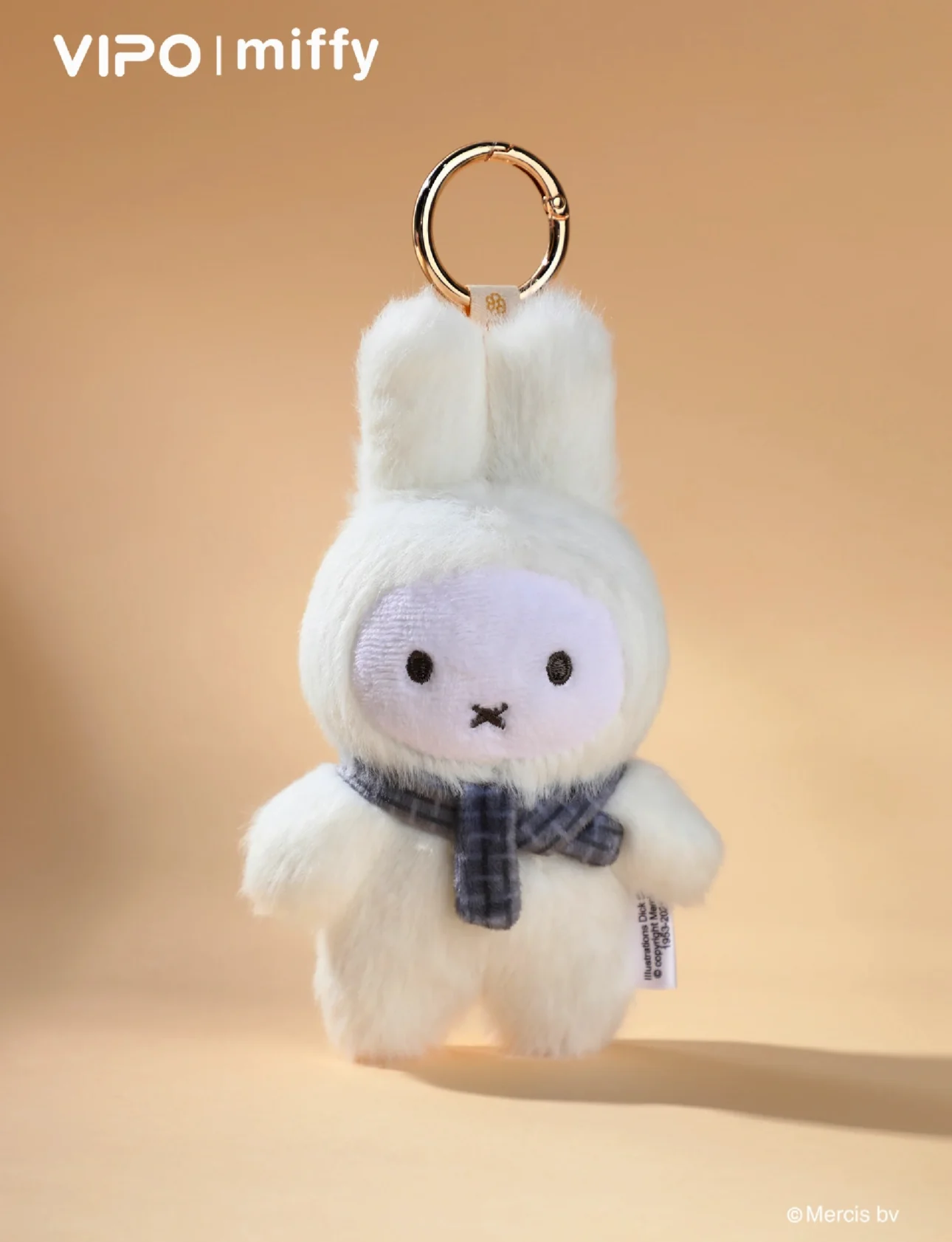 VIPO x Miffy Macaron Series Plush Keychain Blind Box