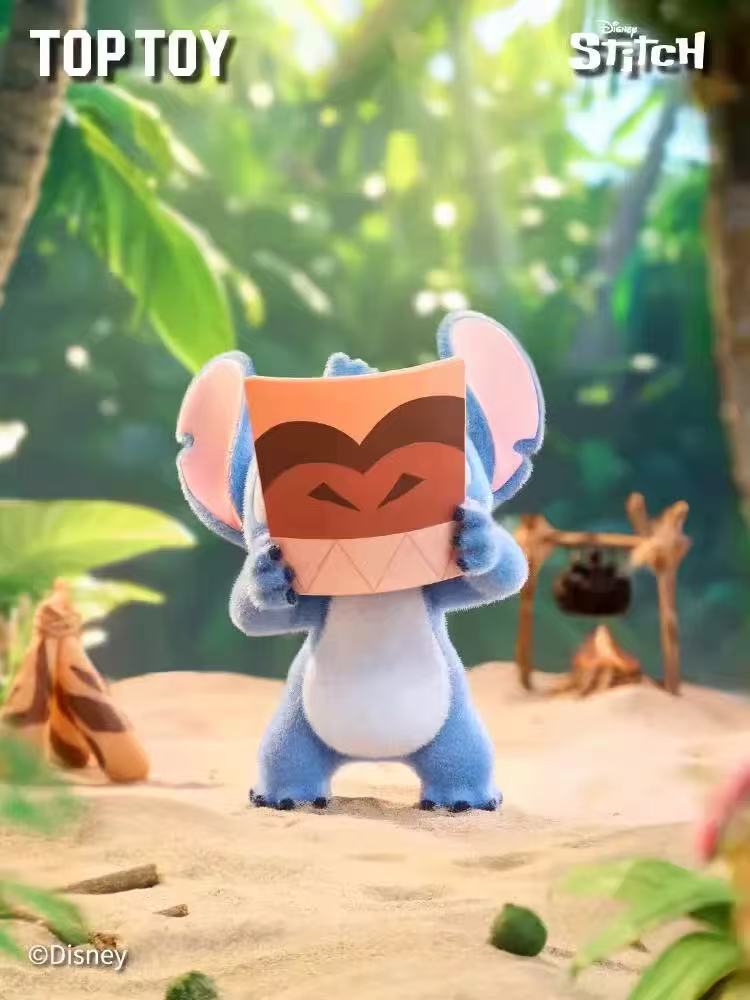 Stitch "Hello Stitch" Series Flocked Figure Blind Box