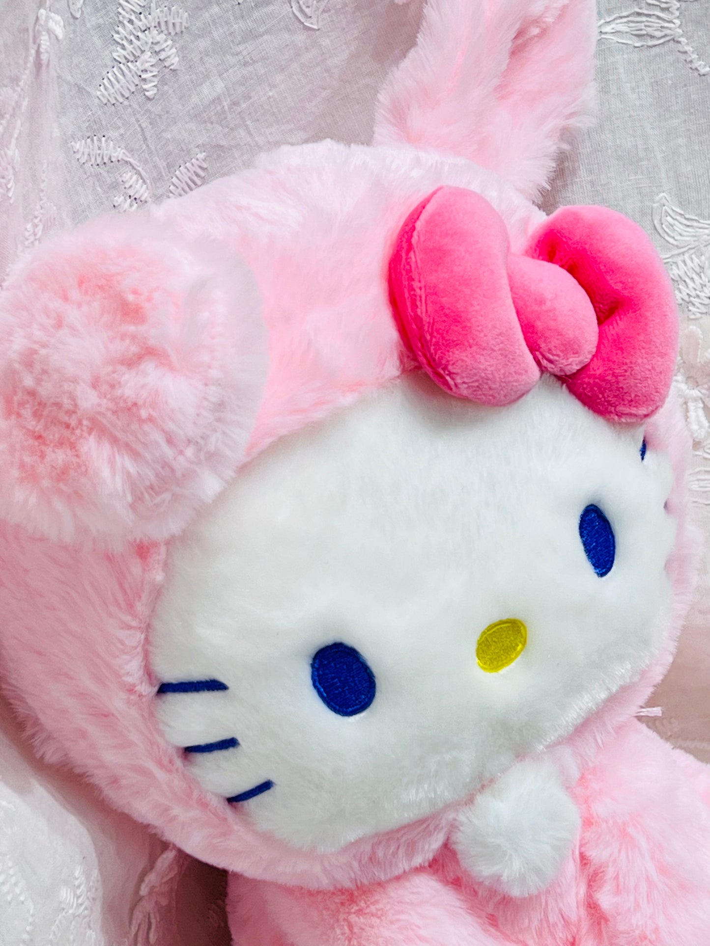 Sanrio Licensed Pink Rabbit Hello Kitty Plush