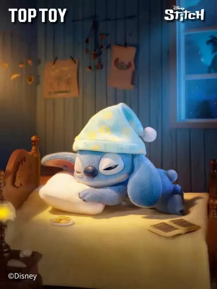 Stitch "Hello Stitch" Series Flocked Figure Blind Box