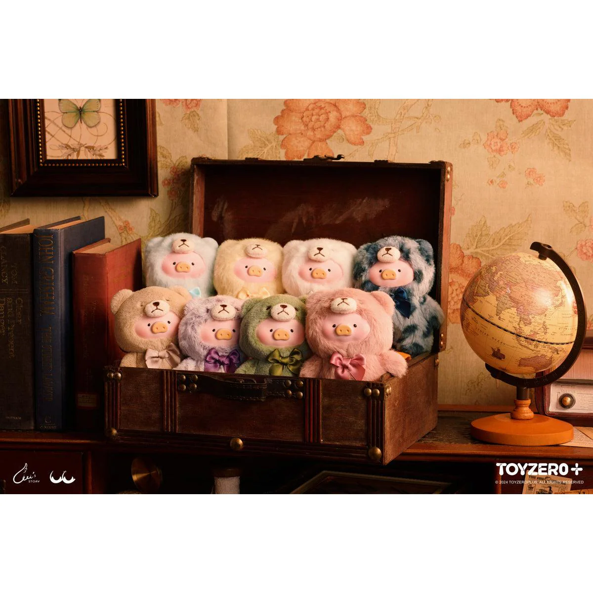 LULU The Piggy Vintage Teddy Shop Vinyl Face Blind Box