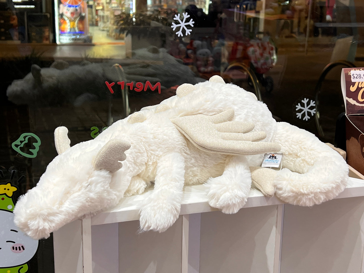 Jellycat Snow Dragon Large 50cm