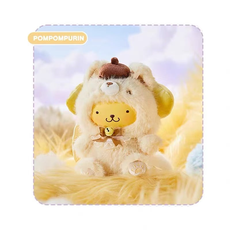 Sanrio Fox Island Series Soft Vinyl Plush Keychain Blind Box