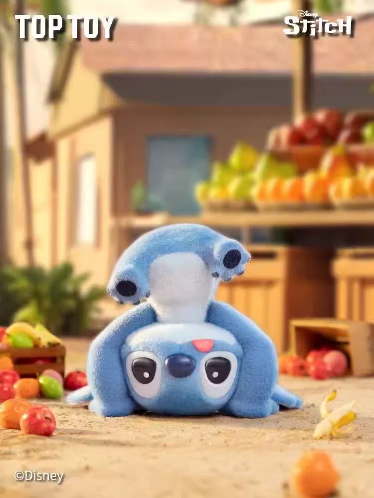 Stitch "Hello Stitch" Series Flocked Figure Blind Box