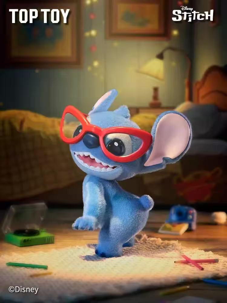 Stitch "Hello Stitch" Series Flocked Figure Blind Box