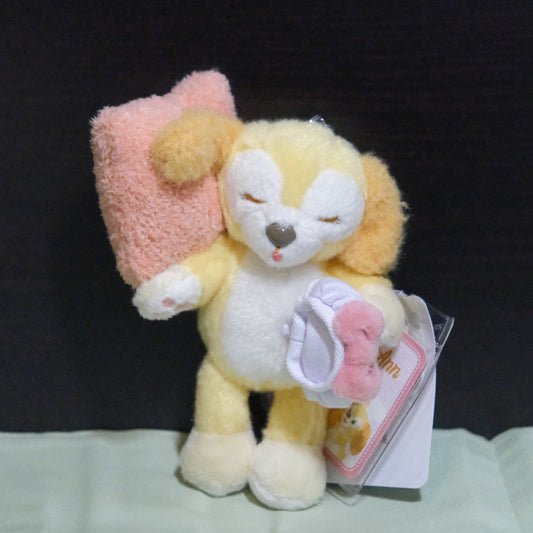 2024 Hong Kong Disneyland Duffy and Friends Sweet Dreams Series Plush Keychain
