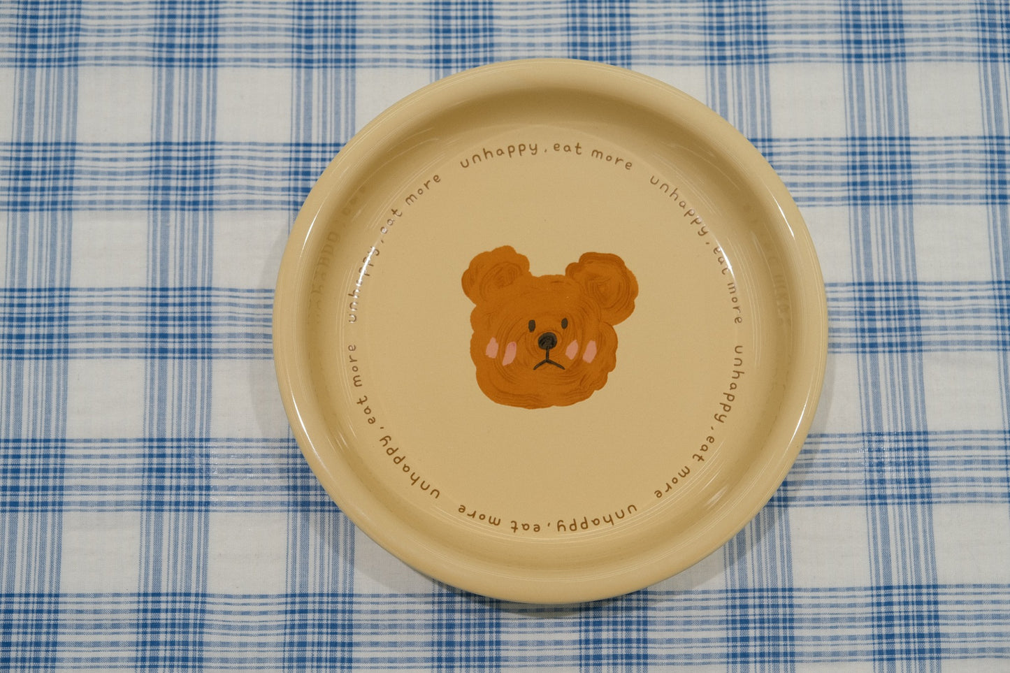 Emo Bear Underglaze Ceramic Tableware