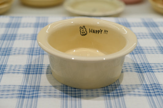 Happy Bunny Underglaze Ceramic Tableware
