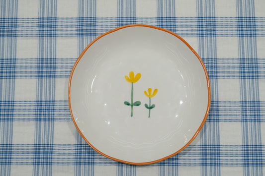 Pastoral Floral Underglaze Ceramic Tableware