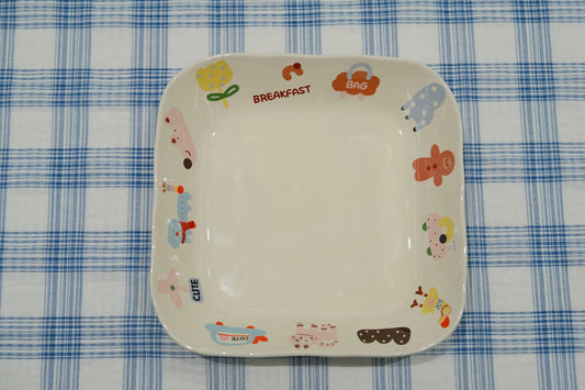 Cute Animal Underglaze Ceramic Tableware