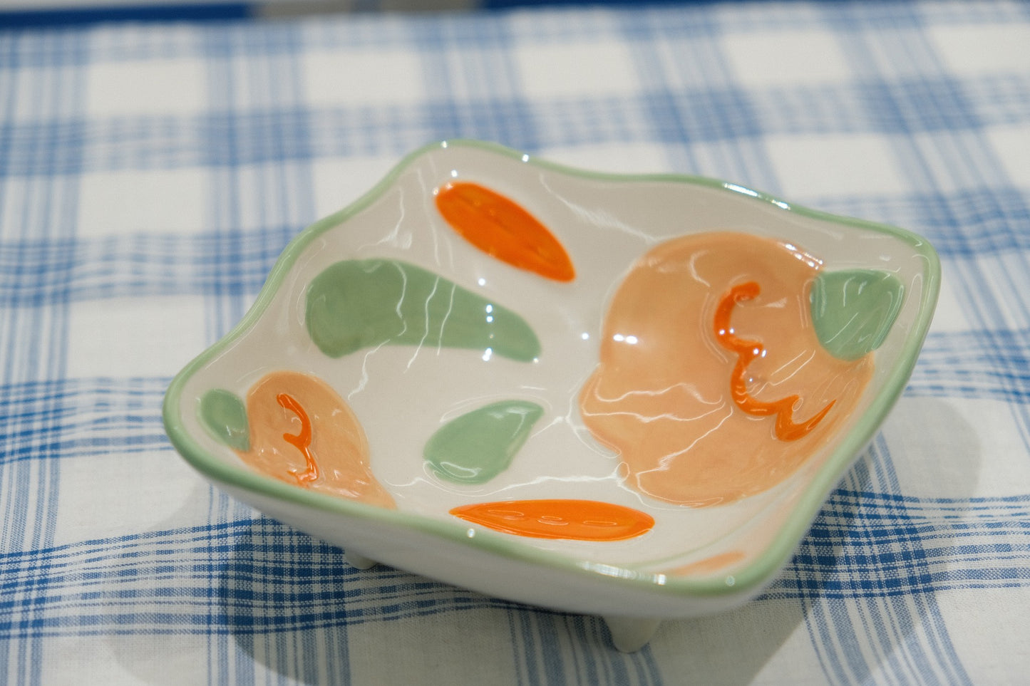 Assorted Snack Dishes Underglaze Ceramic Tableware