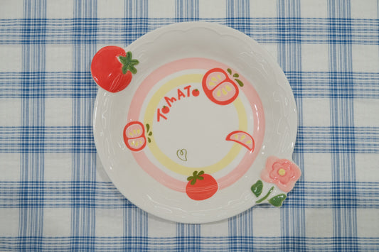 Tomato Underglaze Ceramic Tableware