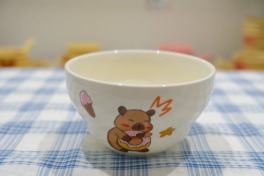 Capybara Ceramic 5-Inch Bowl