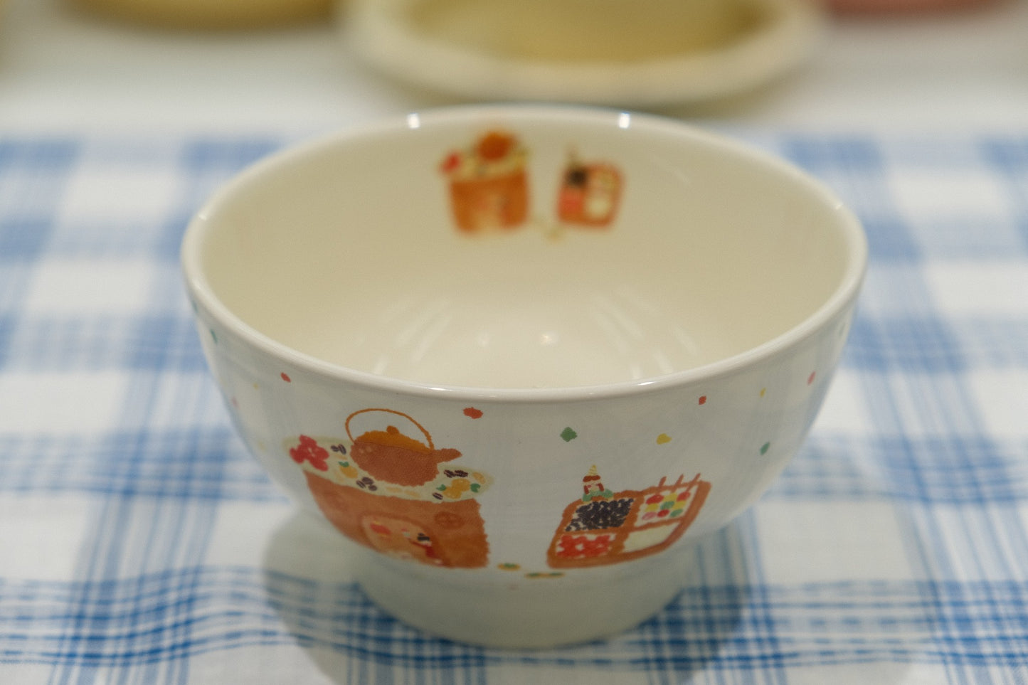 Assorted 5-Inch Underglaze Ceramic Bowls