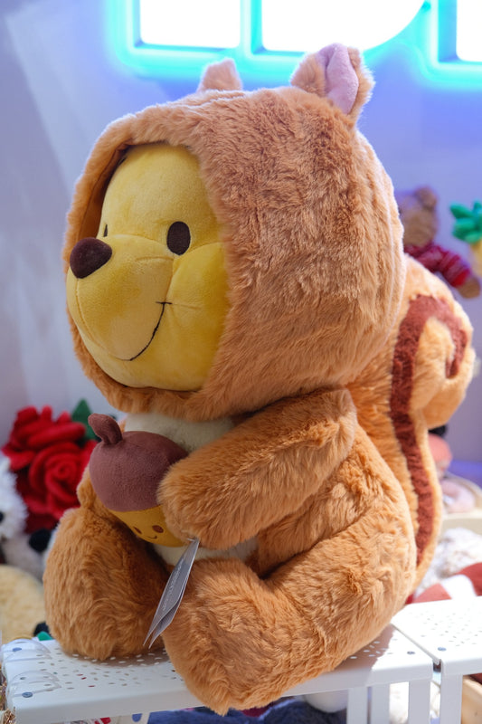 Shanghai Disneyland Squirrel Costume Winnie the Pooh Large Plush Doll