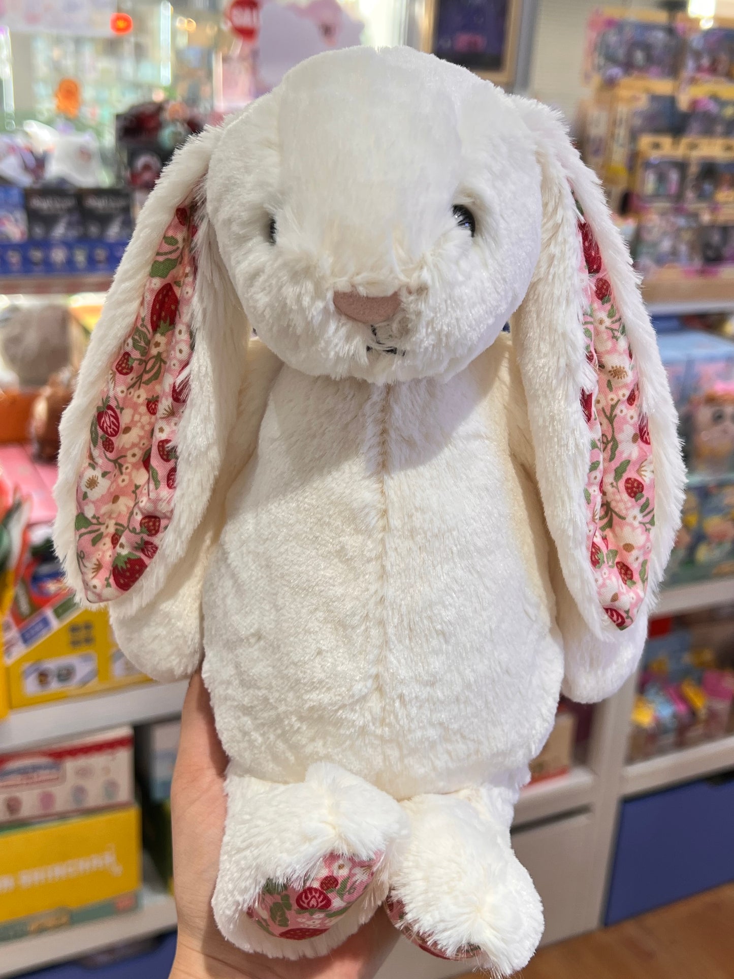 Jellycat Blossom Cream Bunny 'Berry' Original (Medium) 31cm