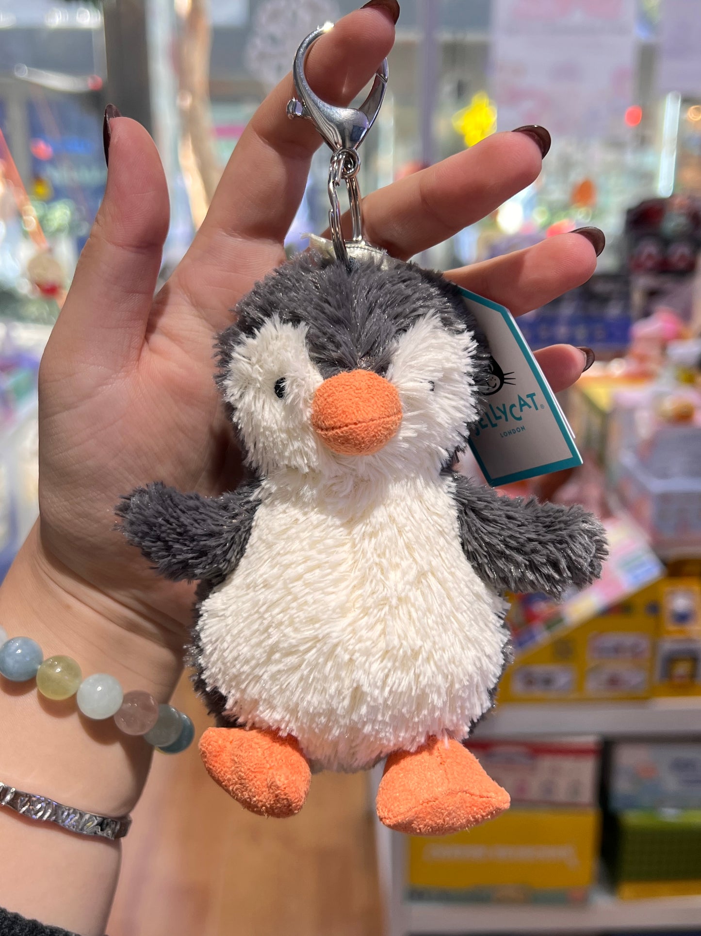 Jellycat Bag Charm Peanut Penguin 17cm
