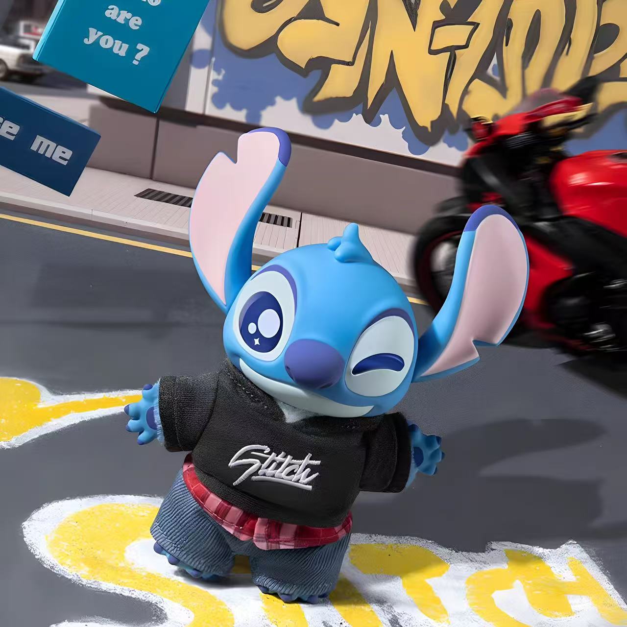 Stitch Dress Up Show Series Keychain Blind Box