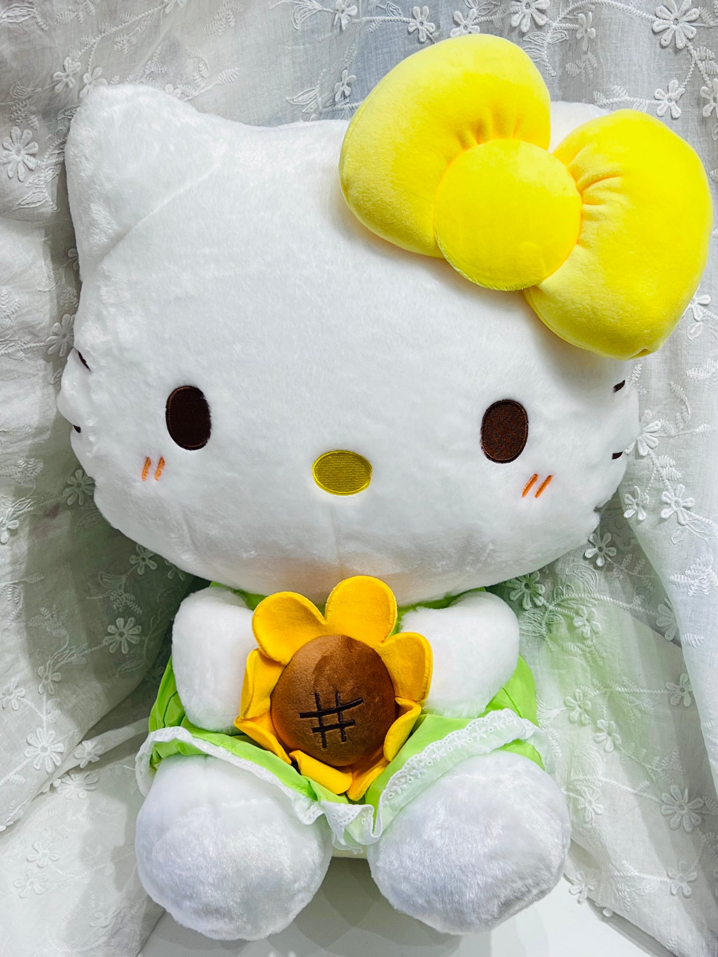 Sanrio Licensed Sunflower Hello Kitty Plush