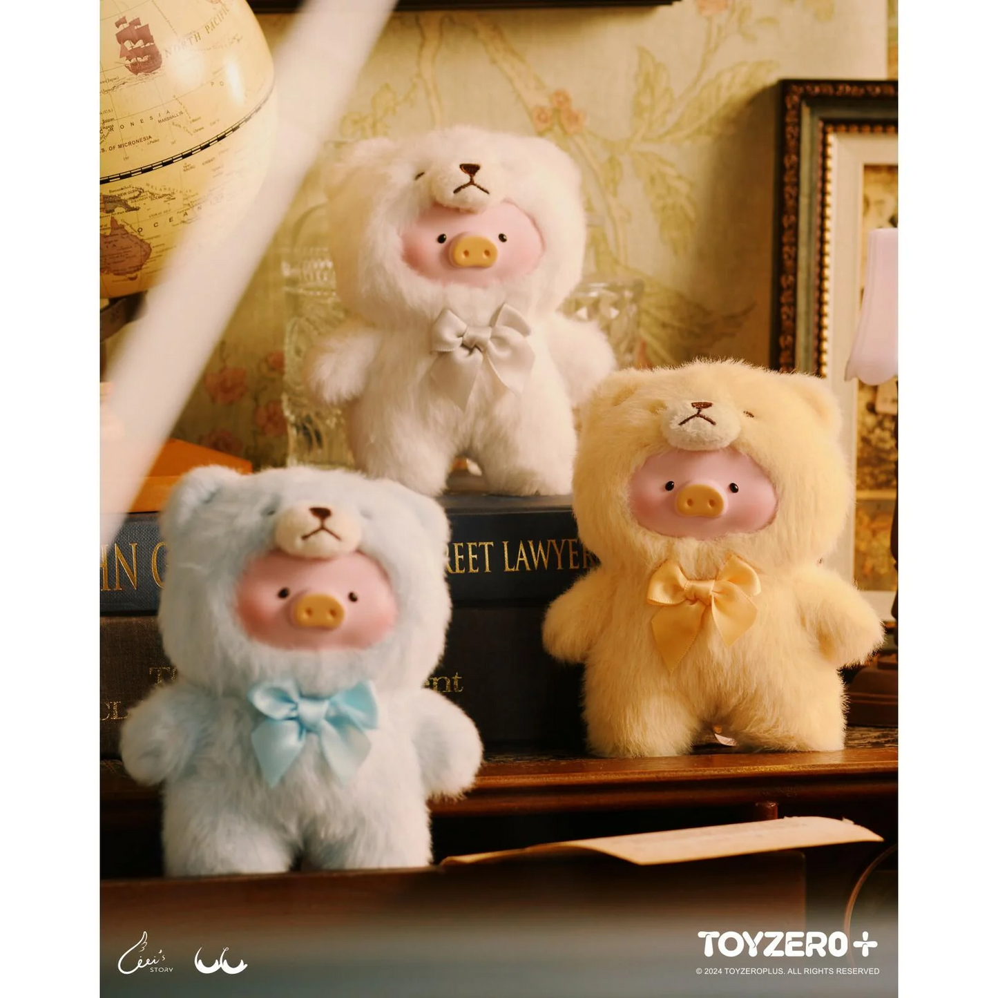LULU The Piggy Vintage Teddy Shop Vinyl Face Blind Box