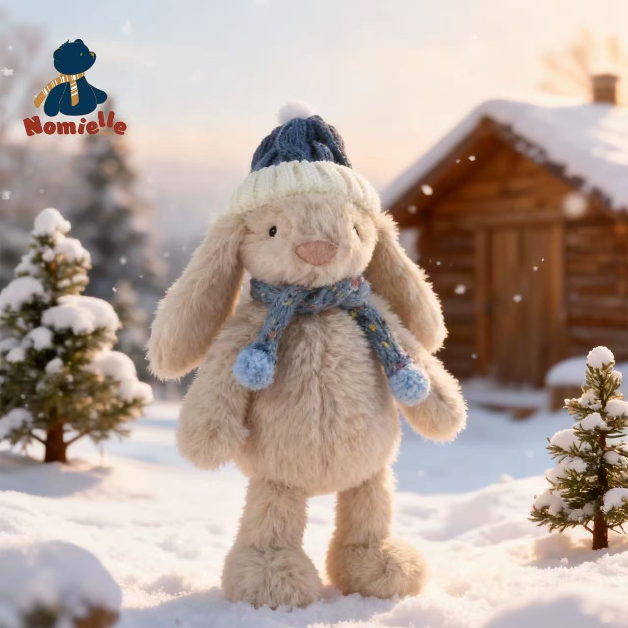 Nomielle Milk Tea Rhine Rabbit 17cm