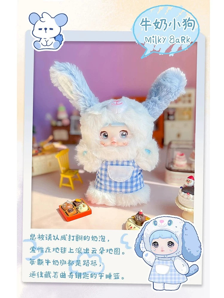 NOMMI Puppy Diary Series Soft Vinyl Plush Keychain