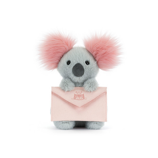 Jellycat Koala with Message 20cm