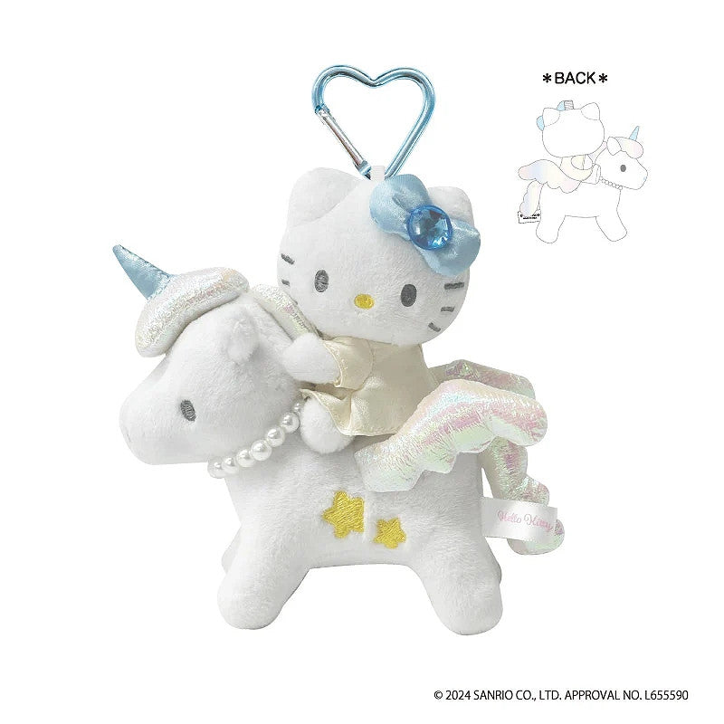 Plush Keychain Hello Kitty Pegasus