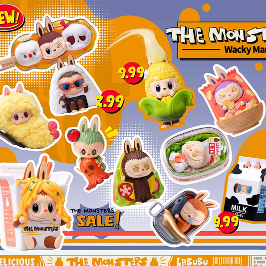 THE MONSTERS Wacky Mart Series Figures Blind Box