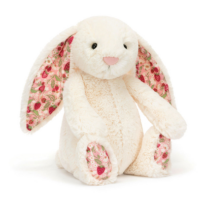 Jellycat Blossom Cream Bunny 'Berry' Original (Medium) 31cm