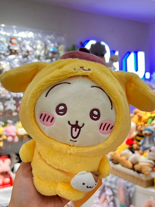 ✨CHIIKAWA X SANRIO✨ Pompompurin Usagi Plush Doll