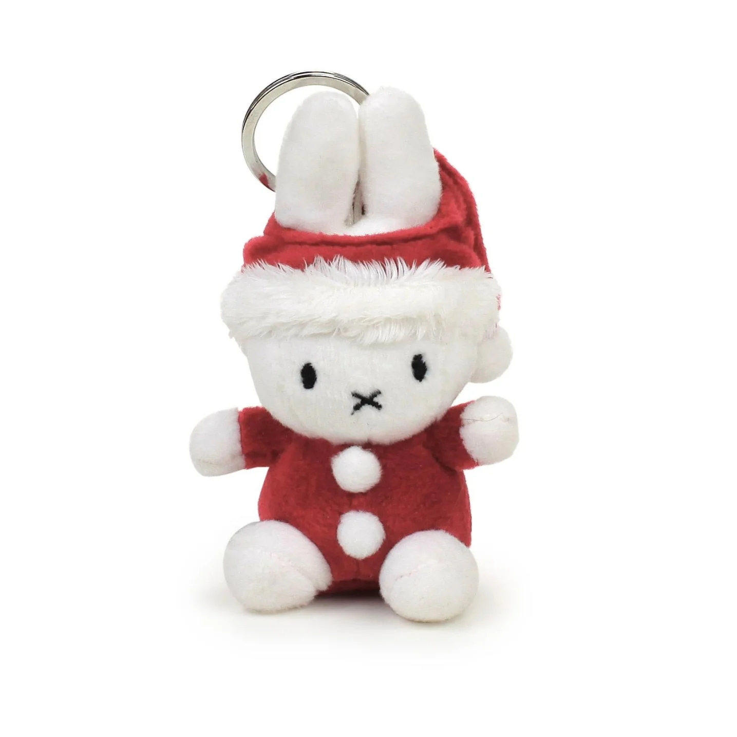 Miffy Keychain Santa 10cm